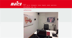 Desktop Screenshot of maico-hoerberatung.ch